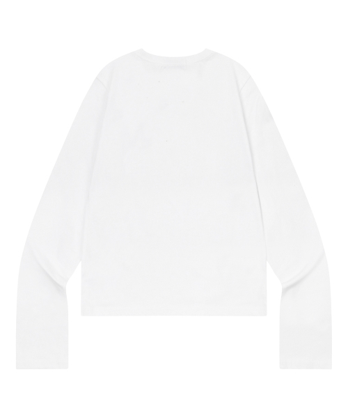 MUCENT(ムセント)の「ミオブカモシグネチャーロゴロングスリーブTシャツ(2カラー)(Tシャツ/カットソー・レディース・ブラック/ホワイト系その他2/ホワイト/ブラック系その他2・FREE)」の13枚目の写真