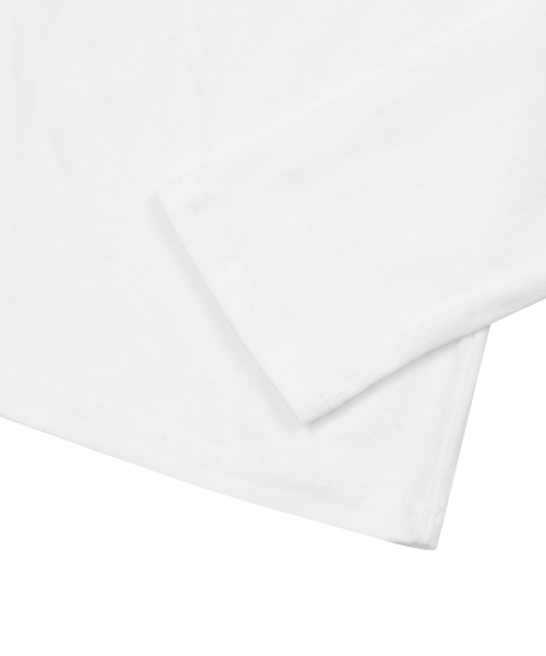 MUCENT(ムセント)の「ミオブカモシグネチャーロゴロングスリーブTシャツ(2カラー)(Tシャツ/カットソー・レディース・ブラック/ホワイト系その他2/ホワイト/ブラック系その他2・FREE)」の15枚目の写真