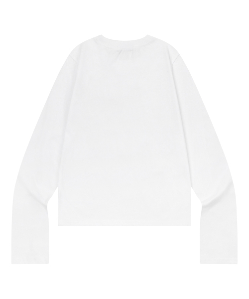 MUCENT(ムセント)の「ミオブカモシグネチャーロゴロングスリーブTシャツ(2カラー)(Tシャツ/カットソー・レディース・ブラック/ホワイト系その他2/ホワイト/ブラック系その他2・FREE)」の17枚目の写真