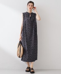 THE SHOP TK  | 大人のリゾートムード 小花柄ワンピース(ワンピース)