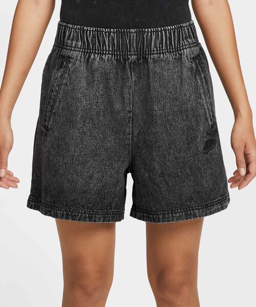 NIKE(ナイキ)の「ナイキ スポーツウェア ウィメンズ デニム ショートパンツ / Nike Sportswear Women's Denim Shorts IF3404-010 Black(デニムパンツ・レディース・ブラック・XL/L/XS/S/M)」の8枚目の写真
