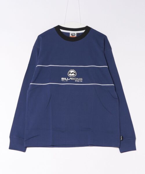 BILLABONG（ビラボン）の「BILLABONG/ビラボン BIO WAVE ロンT BG012055（Tシャツ/カットソー・メンズ・ホワイト/パープル/ブラック・L/M）」の3枚目の写真