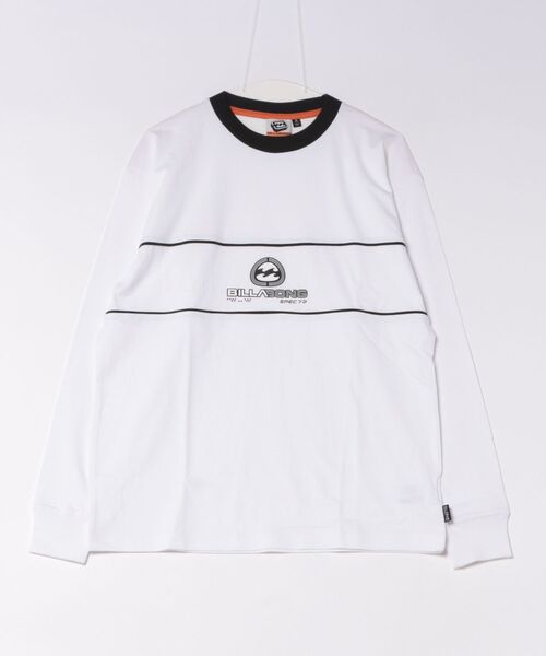 BILLABONG（ビラボン）の「BILLABONG/ビラボン BIO WAVE ロンT BG012055（Tシャツ/カットソー・メンズ・ホワイト/パープル/ブラック・L/M）」の2枚目の写真