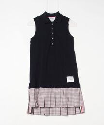 THOM BROWNE（トムブラウン）の「チェック柄ノースリーブワンピース（ワンピース）」