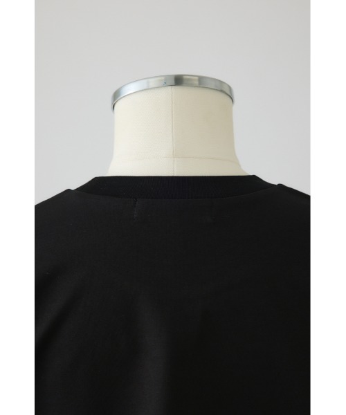 RIM.ARK(リムアーク)の「New basic short tee(ニュー ベーシック ショート ティー)(Tシャツ/カットソー・レディース・ホワイト/ブラック/ブラウン/杢グレー・FREE)」の11枚目の写真