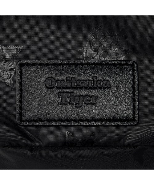Onitsuka Tiger（オニツカタイガー）の「PRINTED BACK PACK / プリンテッドバックパック（バックパック/リュック・レディース・ブラック・OS）」の4枚目の写真