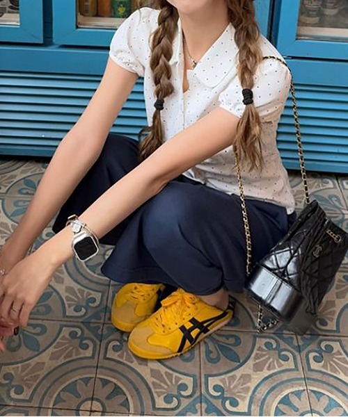 MAISON DE THERESE(メゾン ド テレーズ)の「水玉半袖シャツ(シャツ/ブラウス・レディース・White・M)」の6枚目の写真