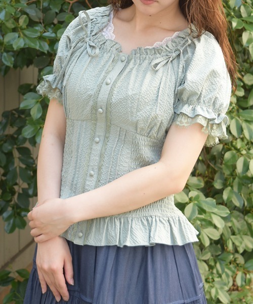 Charing blouse — шифоновая блузка с драпировкой
