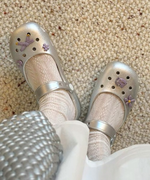 Vipoa(ヴィポア)の「Ballet flat sandal(サンダル・レディース・ホワイト/ブラック/ブラウン/ライトベージュ/ピンク/シルバー・SMALL/MEDIUM/LARGE)」の6枚目の写真