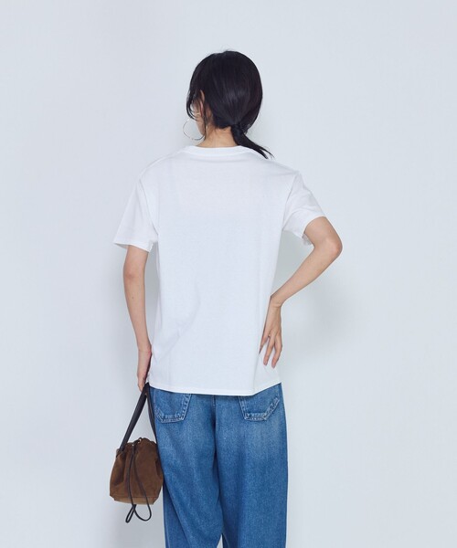 Couture d'adam(クチュールドアダム)の「<COUTURE D'ADAM(クチュール ド アダム)>“Jane&Serge with Double Decker”T-シャツ(Monochrome・White)(Tシャツ/カットソー・レディース・ホワイト系その他3・38)」の6枚目の写真