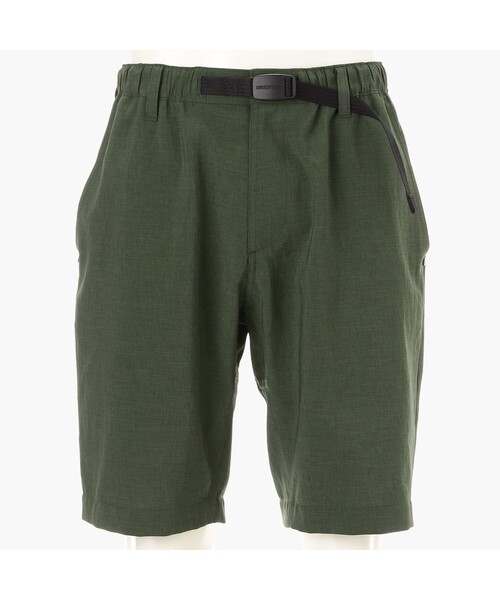 BRIEFING(ブリーフィング)の「CR MEN'S BELTED WIDE SHORT PANTS(ゴルフグッズ・メンズ・オリーブ/ベージュ/ネイビー・M/L)」の2枚目の写真