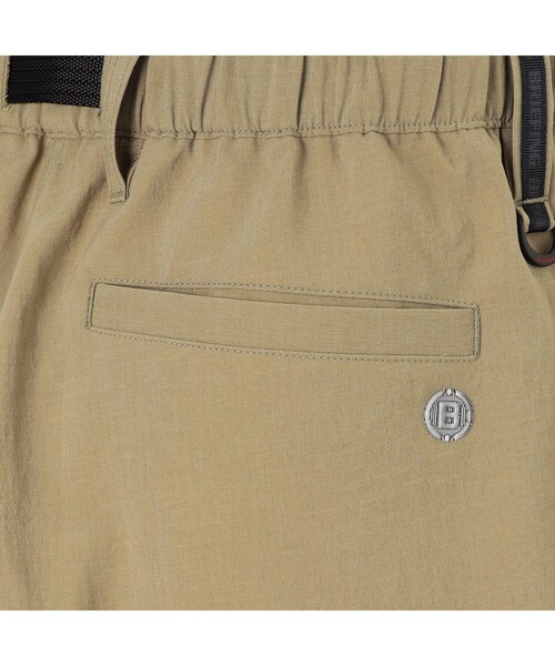BRIEFING(ブリーフィング)の「CR MEN'S BELTED WIDE SHORT PANTS(ゴルフグッズ・メンズ・オリーブ/ベージュ/ネイビー・M/L)」の5枚目の写真