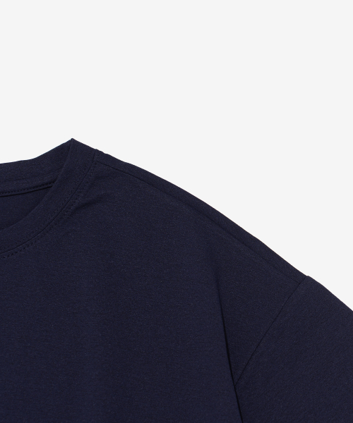 BLANKIT(ブランキット)の「ドライフローソフトクルーネック半袖Tシャツ(ネイビー)(Tシャツ/カットソー・レディース・その他・2XL/LARGE/X-LARGE/MEDIUM)」の4枚目の写真