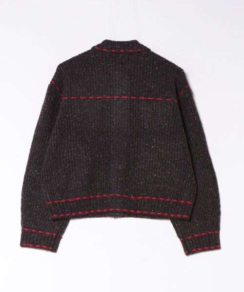 Vivienne Westwood(ヴィヴィアンウエストウッド)の「ロイヤルリブハンドステッチカーディガン(カーディガン/ボレロ・レディース・グレー系その他2/ベージュ系その他2・FREE)」の3枚目の写真