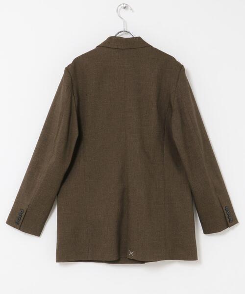 URBAN RESEARCH DOORS（アーバンリサーチドアーズ）の「Melange Tweed Jacket（その他アウター・レディース・ブラウン/ベージュ・MEDIUM/SMALL）」の9枚目の写真