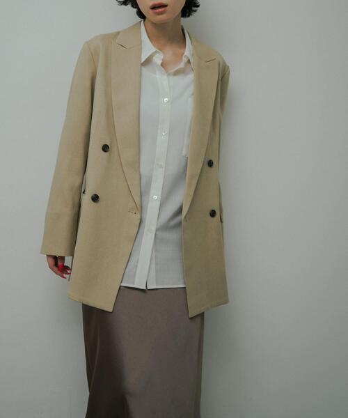 URBAN RESEARCH DOORS（アーバンリサーチドアーズ）の「Melange Tweed Jacket（その他アウター・レディース・ブラウン/ベージュ・MEDIUM/SMALL）」の17枚目の写真