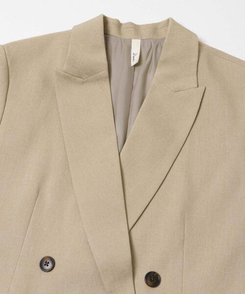 URBAN RESEARCH DOORS（アーバンリサーチドアーズ）の「Melange Tweed Jacket（その他アウター・レディース・ブラウン/ベージュ・MEDIUM/SMALL）」の21枚目の写真
