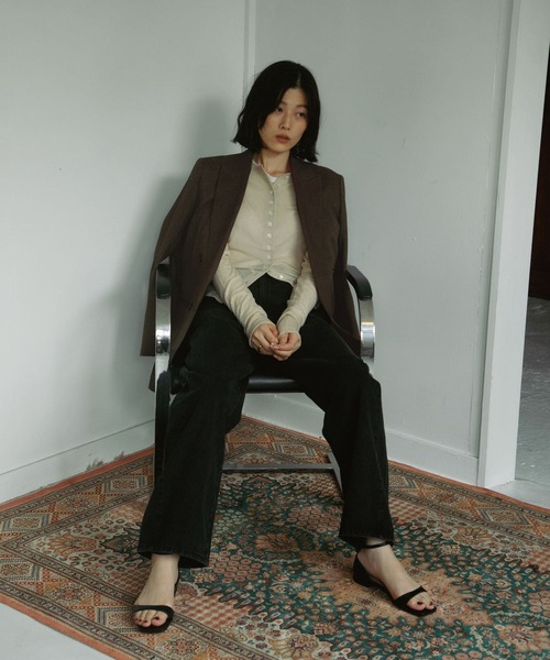 URBAN RESEARCH DOORS(アーバンリサーチドアーズ)の「Melange Tweed Jacket(その他アウター・レディース・ブラウン/ベージュ・MEDIUM/SMALL)」の17枚目の写真