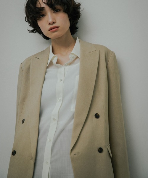 URBAN RESEARCH DOORS(アーバンリサーチドアーズ)の「Melange Tweed Jacket(その他アウター・レディース・ブラウン/ベージュ・MEDIUM/SMALL)」の7枚目の写真