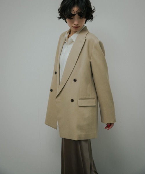 URBAN RESEARCH DOORS(アーバンリサーチドアーズ)の「Melange Tweed Jacket(その他アウター・レディース・ブラウン/ベージュ・MEDIUM/SMALL)」の5枚目の写真