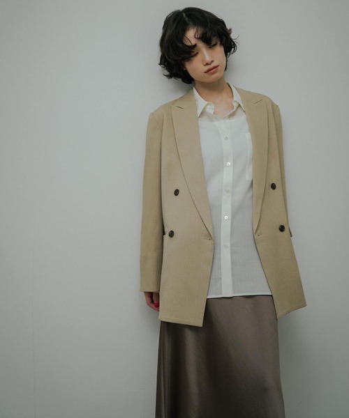 URBAN RESEARCH DOORS(アーバンリサーチドアーズ)の「Melange Tweed Jacket(その他アウター・レディース・ブラウン/ベージュ・MEDIUM/SMALL)」の4枚目の写真
