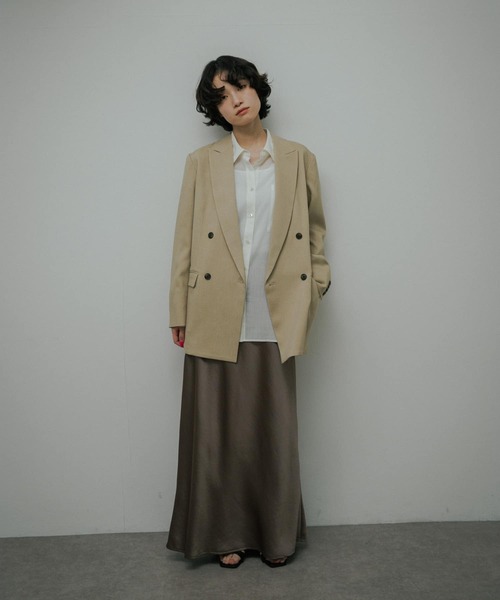 URBAN RESEARCH DOORS(アーバンリサーチドアーズ)の「Melange Tweed Jacket(その他アウター・レディース・ブラウン/ベージュ・MEDIUM/SMALL)」の21枚目の写真