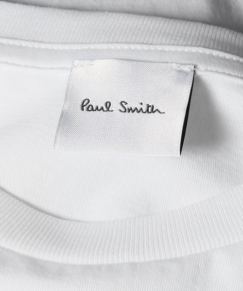 Paul Smith（ポールスミス）の「ウィメンズ "Woven Label" 半袖Tシャツ / 265223 J292（Tシャツ/カットソー・レディース・ホワイト/ブラック・MEDIUM）」の10枚目の写真