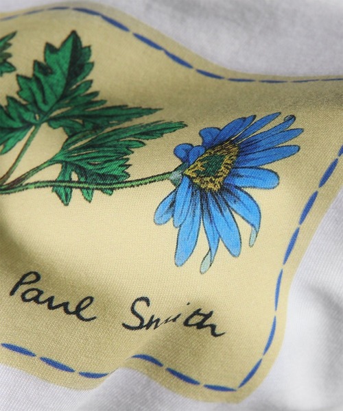 Paul Smith（ポールスミス）の「ウィメンズ "Woven Label" 半袖Tシャツ / 265223 J292（Tシャツ/カットソー・レディース・ホワイト/ブラック・MEDIUM）」の11枚目の写真