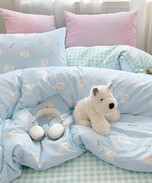 aimoha（アイモハ）の「【セミシングル・シングル】トレンド柄 ベッドカバー 寝具 3点セット（掛け布団カバー・シーツ・枕カバー）（寝具）」