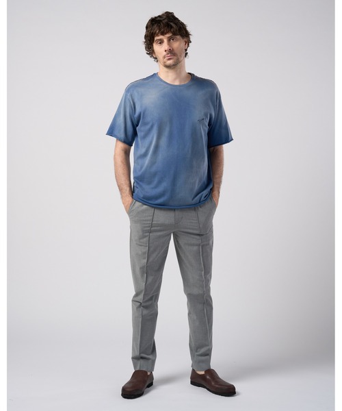 wjk(ダヴルジェイケイ)の「comfort pin-tuck slim slacks(スラックス・メンズ・ブラック/ライトグレー/ネイビー・X-LARGE/LARGE/MEDIUM/SMALL)」の19枚目の写真
