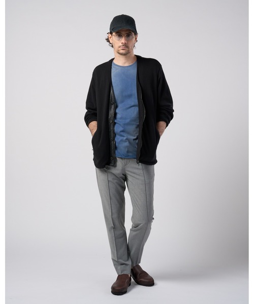 wjk(ダヴルジェイケイ)の「comfort pin-tuck slim slacks(スラックス・メンズ・ブラック/ライトグレー/ネイビー・X-LARGE/LARGE/MEDIUM/SMALL)」の21枚目の写真