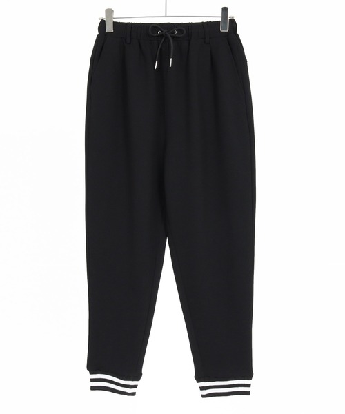 CAMBIO(カンビオ)の「mp15395- Double Knit Jogger Line Rib Pants ラインリブジョガーパンツ(CAM26AW-003)(その他パンツ・メンズ・ブラック/ネイビー/ミックスグレー・L/M/S)」の8枚目の写真