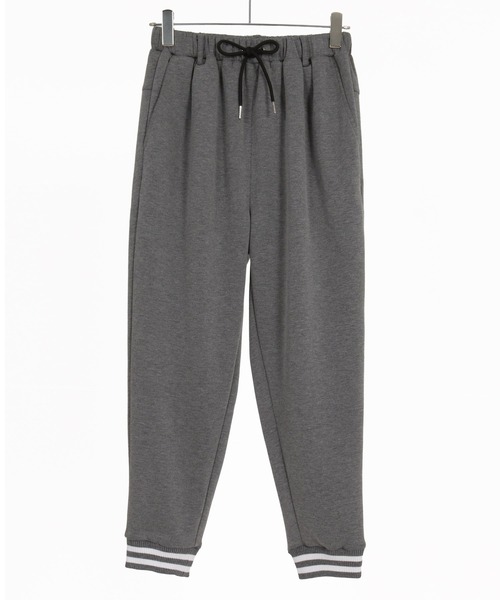 CAMBIO(カンビオ)の「mp15395- Double Knit Jogger Line Rib Pants ラインリブジョガーパンツ(CAM26AW-003)(その他パンツ・メンズ・ブラック/ネイビー/ミックスグレー・L/M/S)」の10枚目の写真