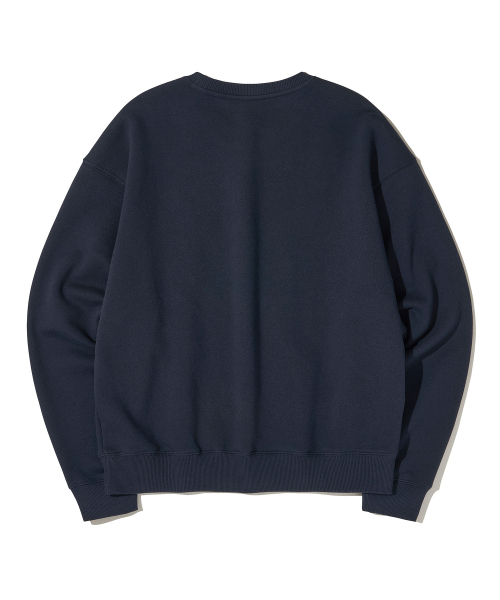 URBANDTYPE（アーバンディタイプ）の「リバーサイド スウェットシャツ_ネイビー（Tシャツ/カットソー・レディース・その他・SMALL/MEDIUM）」の2枚目の写真