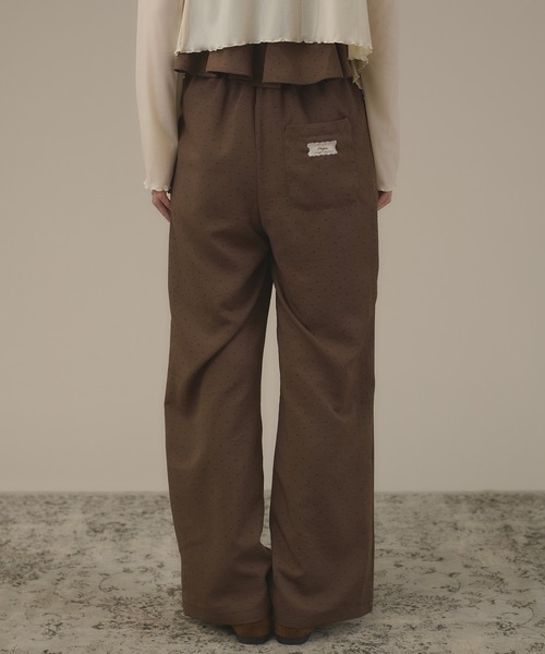 apres jour mignon(アプレジュールミニョン)の「【セットアップ可能】アソートイージーパンツ(その他パンツ・レディース・ブラック/ダークブラウン/アイボリー/ブラウン系その他/ブラック系その他2・LARGE/フリー)」の13枚目の写真