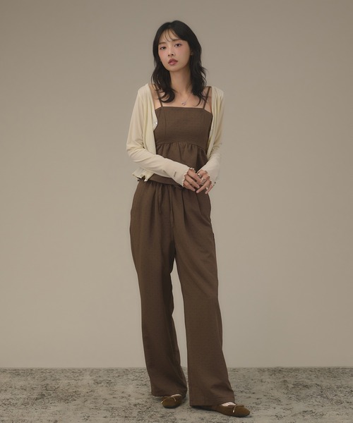 apres jour mignon(アプレジュールミニョン)の「【セットアップ可能】アソートイージーパンツ(その他パンツ・レディース・ブラック/ダークブラウン/アイボリー/ブラウン系その他/ブラック系その他2・LARGE/フリー)」の17枚目の写真