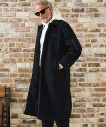 Maison code 13（メゾンコードサーティーン）の「mj11800- Boa Long Coat ボアロングコート(M26W-06)（その他アウター）」