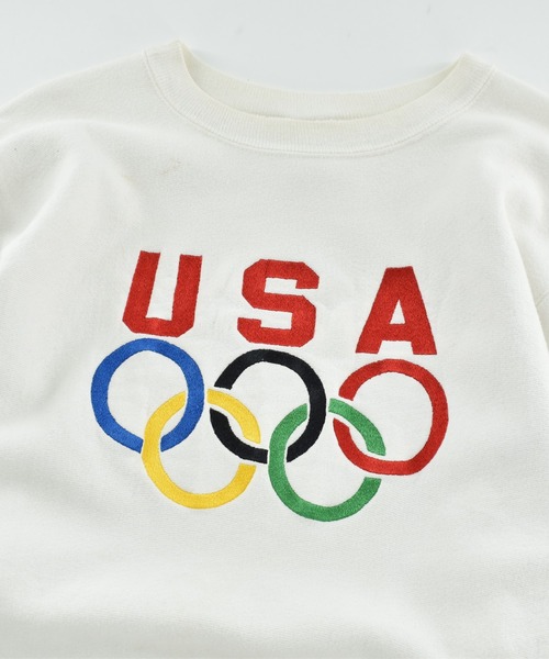 Champion(チャンピオン)の「【USED】90's Champion "USA" 五輪 ロゴ リバースウィーブ スウェット USA製(スウェット・メンズ・ホワイト・XX-LARGE)」の2枚目の写真