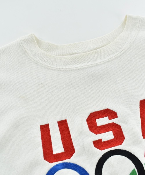 Champion(チャンピオン)の「【USED】90's Champion "USA" 五輪 ロゴ リバースウィーブ スウェット USA製(スウェット・メンズ・ホワイト・XX-LARGE)」の4枚目の写真