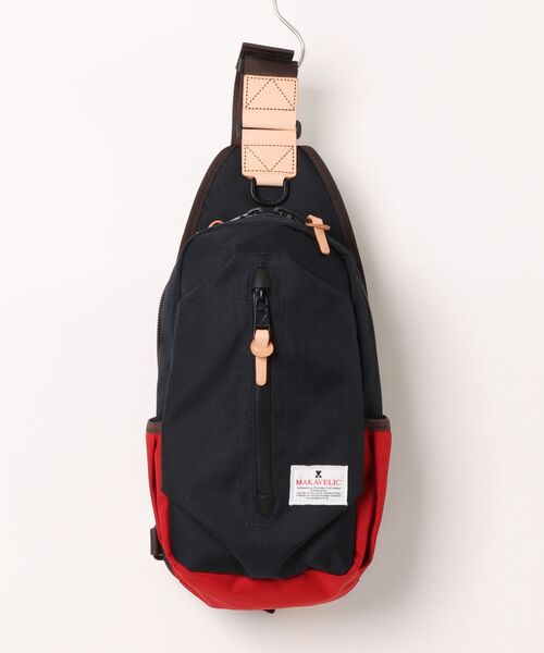 MAKAVELIC(マキャベリック)の「【NO】【MAKAVELIC】【COCOON 4 BODY BAG / ボディバッグ】(ボディバッグ/ウエストポーチ・メンズ・ダークネイビー・FREE)」の1枚目の写真
