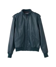 ジップアップリブジャケット