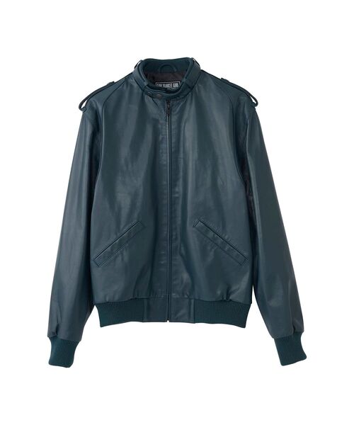 HYSTERIC GLAMOUR(ヒステリックグラマー)の「ジップアップリブジャケット(その他アウター・メンズ・ネイビー/ブラック・X-LARGE/LARGE/MEDIUM/SMALL)」の1枚目の写真