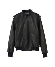 ジップアップリブジャケット
