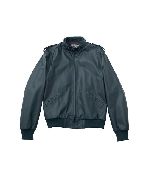HYSTERIC GLAMOUR(ヒステリックグラマー)の「ジップアップリブジャケット(その他アウター・メンズ・ネイビー/ブラック・X-LARGE/LARGE/MEDIUM/SMALL)」の5枚目の写真