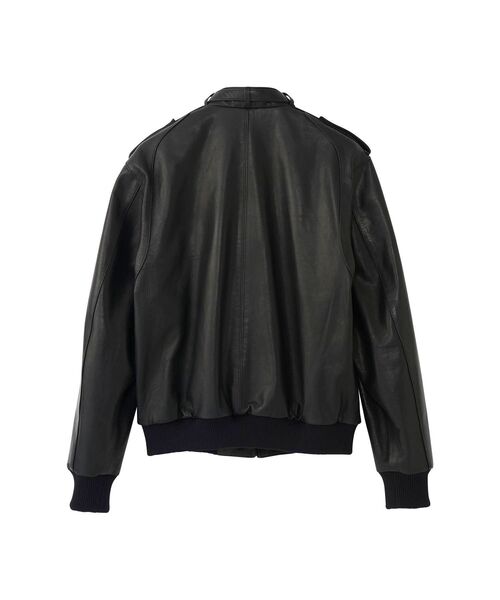 HYSTERIC GLAMOUR(ヒステリックグラマー)の「ジップアップリブジャケット(その他アウター・メンズ・ネイビー/ブラック・X-LARGE/LARGE/MEDIUM/SMALL)」の7枚目の写真