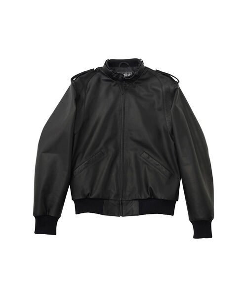 HYSTERIC GLAMOUR(ヒステリックグラマー)の「ジップアップリブジャケット(その他アウター・メンズ・ネイビー/ブラック・X-LARGE/LARGE/MEDIUM/SMALL)」の9枚目の写真