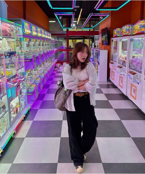 UNTAPPED STUDIO(アンタップドスタジオ)の「コーデュロイオーバーワイドコットンパンツ3カラー(その他パンツ・メンズ・ブラック/ブラウン/クリーム・30inch/32inch/34inch/36inch/38inch)」の16枚目の写真