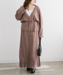 CLETTE（クレット）の「ニットセットアップ（ワンピース）」
