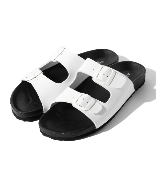 BEAMS LIGHTS Women's（ビームスライツ ウィメンズ）の「CALIDAD / 2STRAP サンダル（サンダル・レディース・ブラック/ホワイト・37/36/38/39）」の9枚目の写真