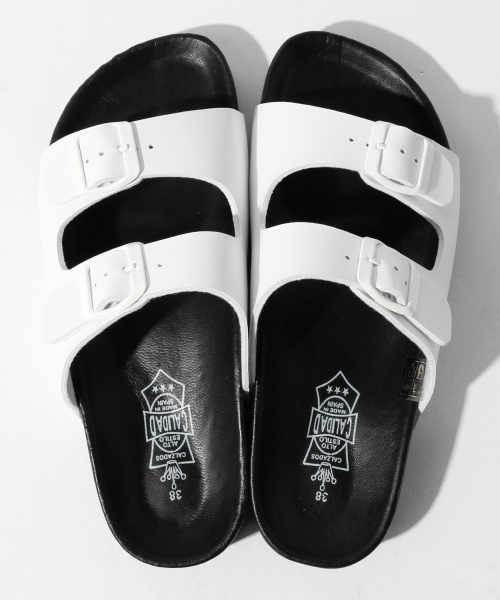 BEAMS LIGHTS Women's（ビームスライツ ウィメンズ）の「CALIDAD / 2STRAP サンダル（サンダル・レディース・ブラック/ホワイト・37/36/38/39）」の13枚目の写真